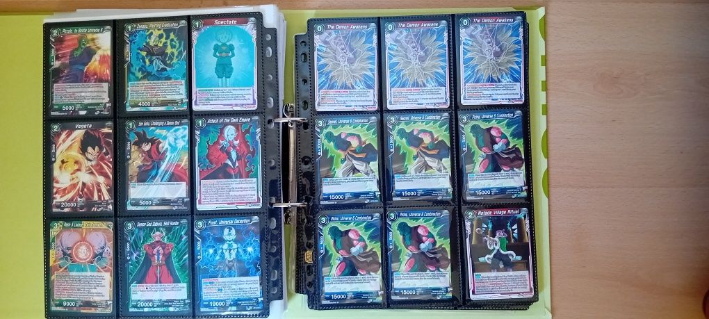 Lote de 100 cartas ( Dragon Ball Card Game )