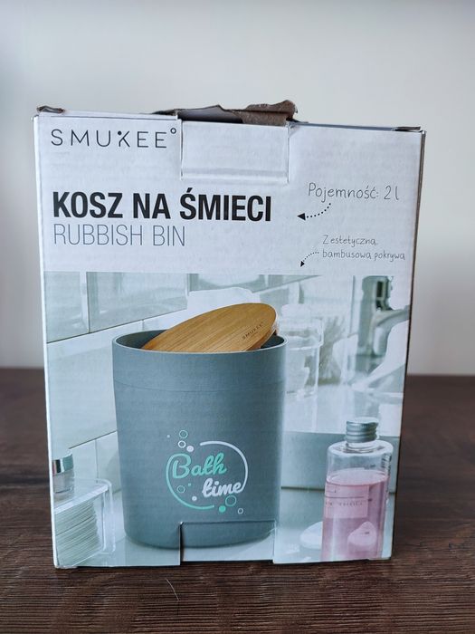 Nowy kosz łazienkowy