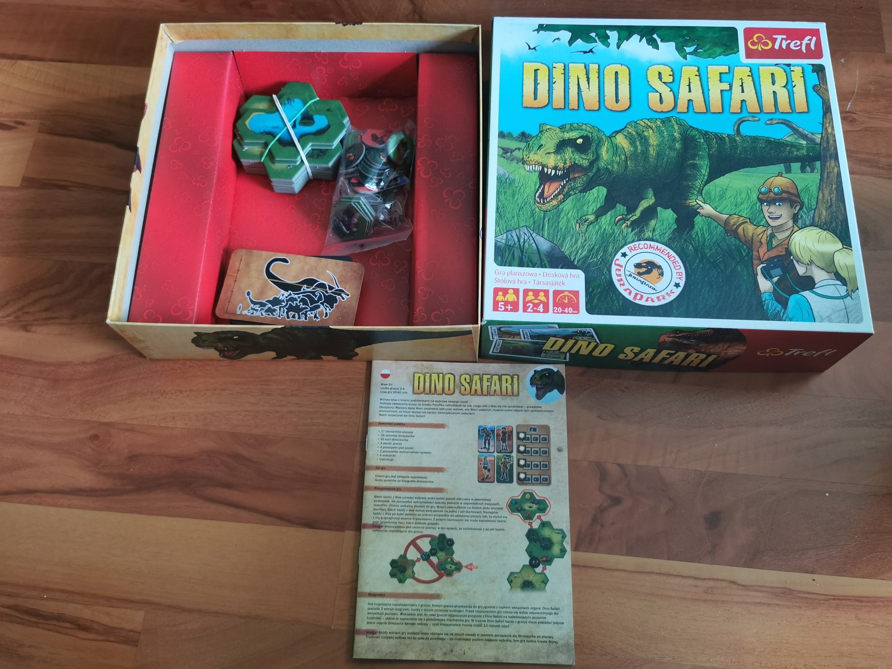 Gra planszowa Dino Safari marki Trefl