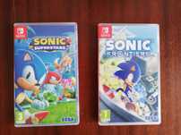 Nintendo Switch Sonic Frontiers e Sonic Superstars