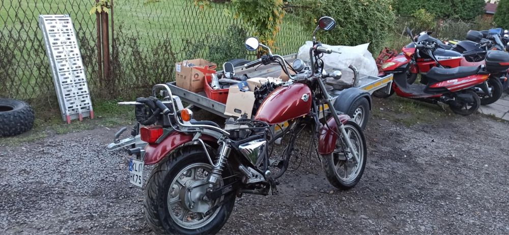 Kawasaki vulcan 750 mozliwy transport