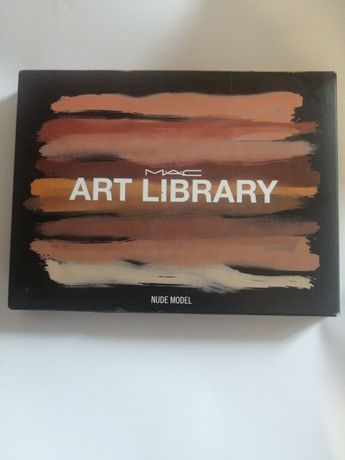 MAC Art library nude model. Paletka cieni