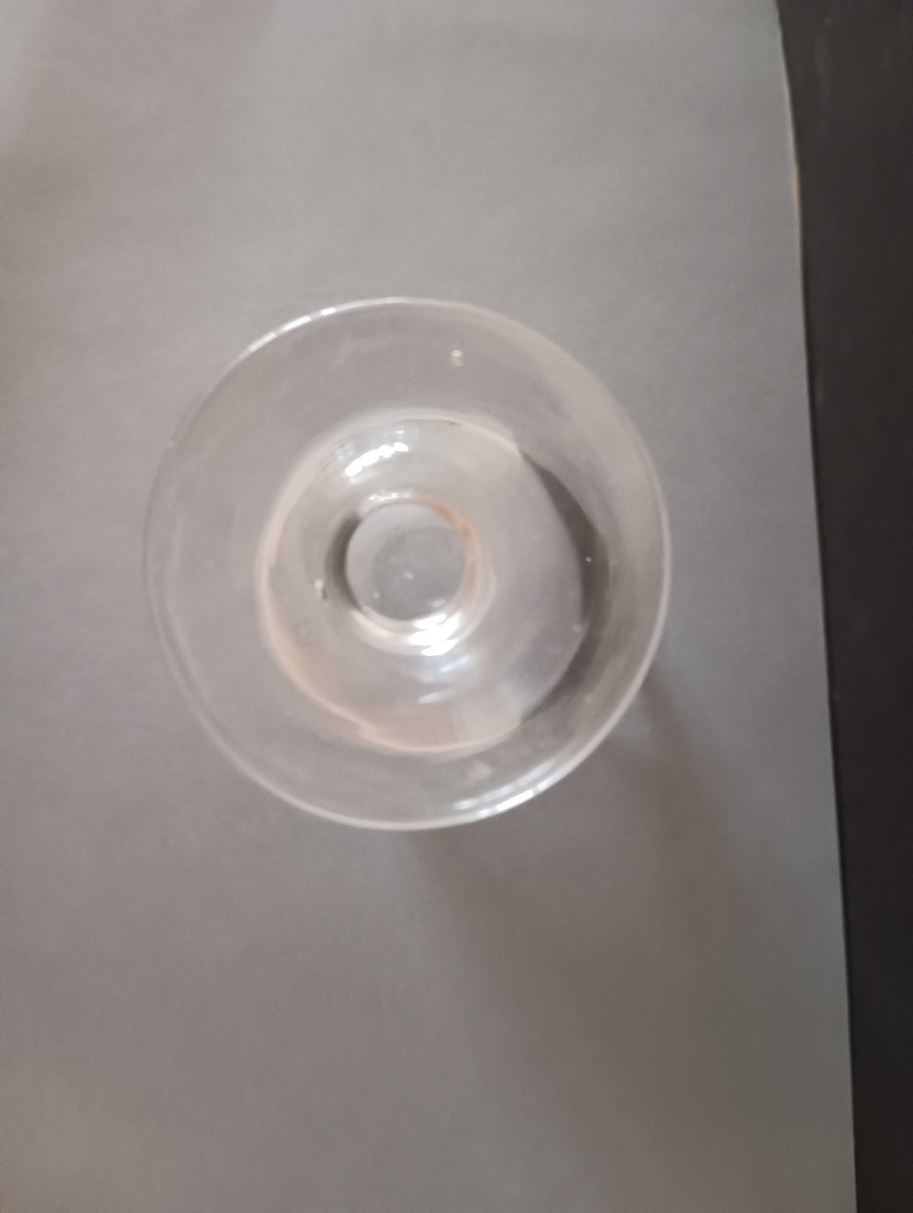 3 Copos de vidro térmico de laboratório da década de 70