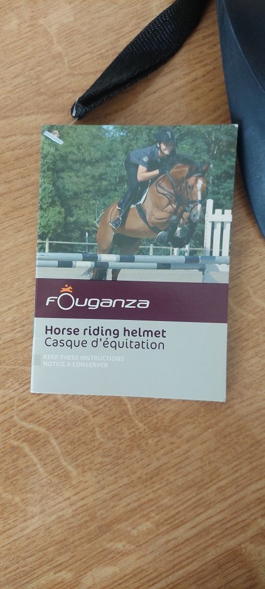 Kask jeździecki Fouganza