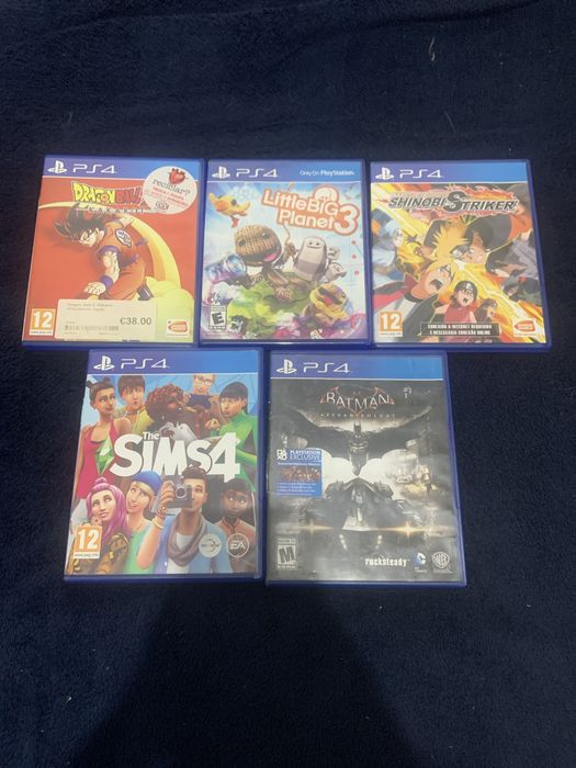Jogos ps4.