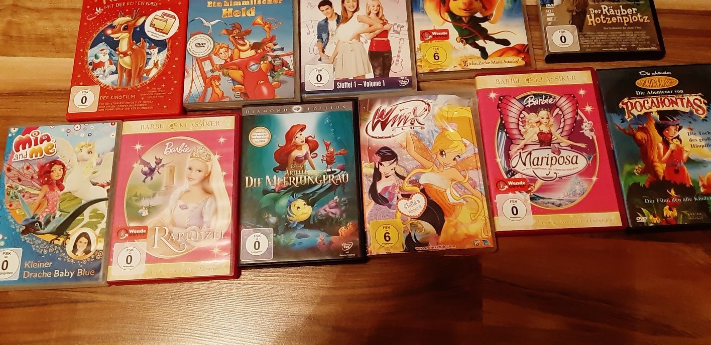 Bajki DVD po niemiecku
