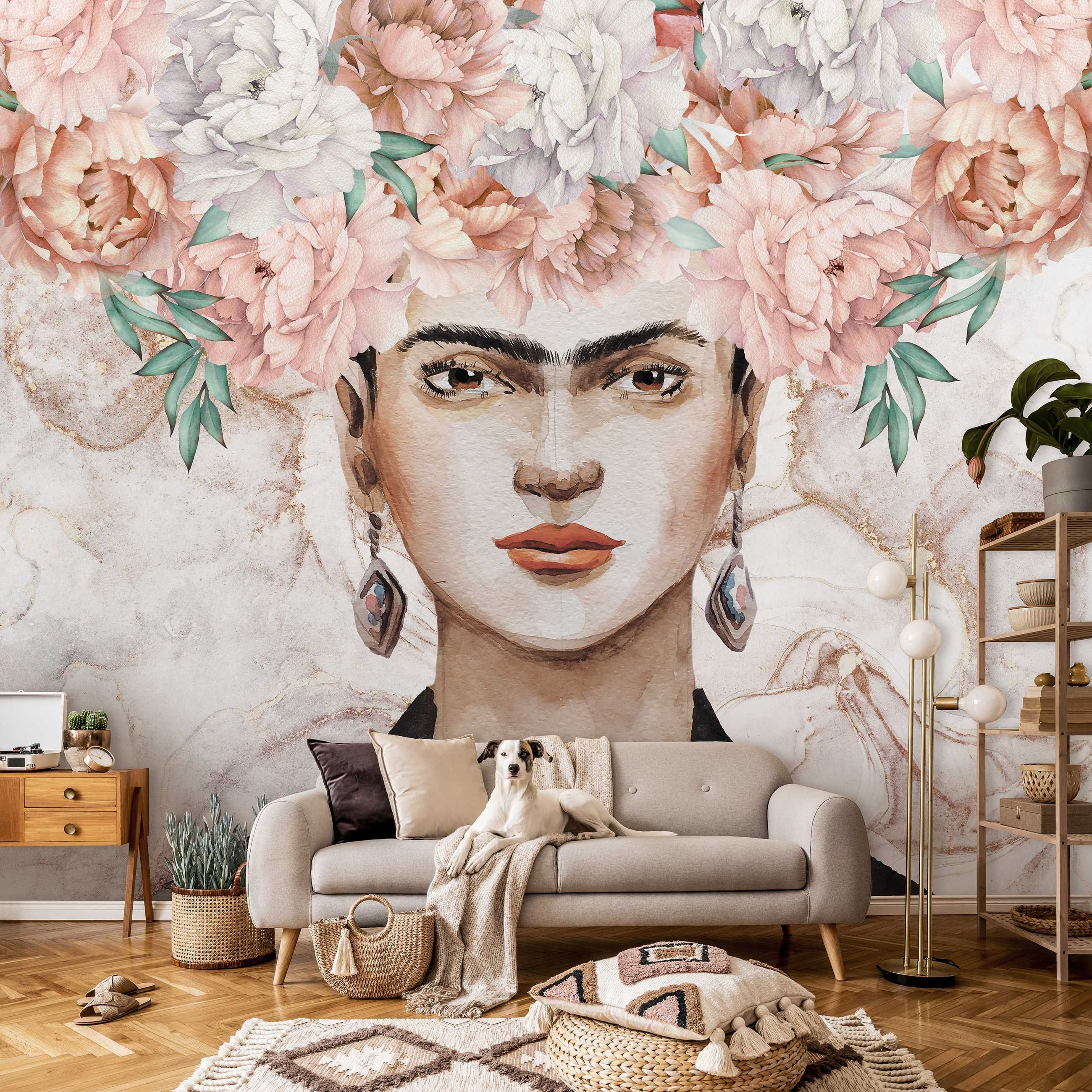 Fototapeta Frida Kahlo Sztuka Portret 3D Na Twój Rozmiar + KLEJ