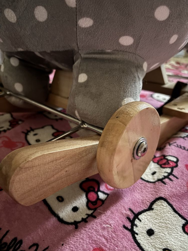 Kinderkraft Konik na biegunach z funkcją jeździka