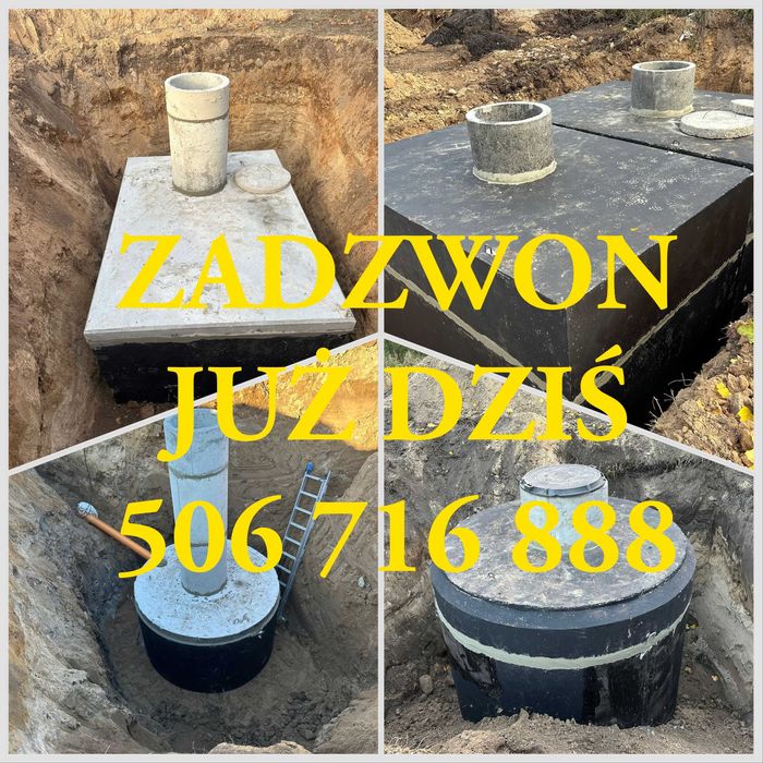 Szamba betonowe, Piwnice, Kanały samochodowe ZAMBRÓW