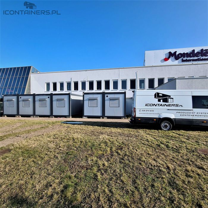 Kontener Kontenery Pawilon - Biurowy Socjalny Budowlany Sanitarny