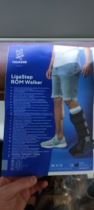 Bota Walker ortopédica articulável M