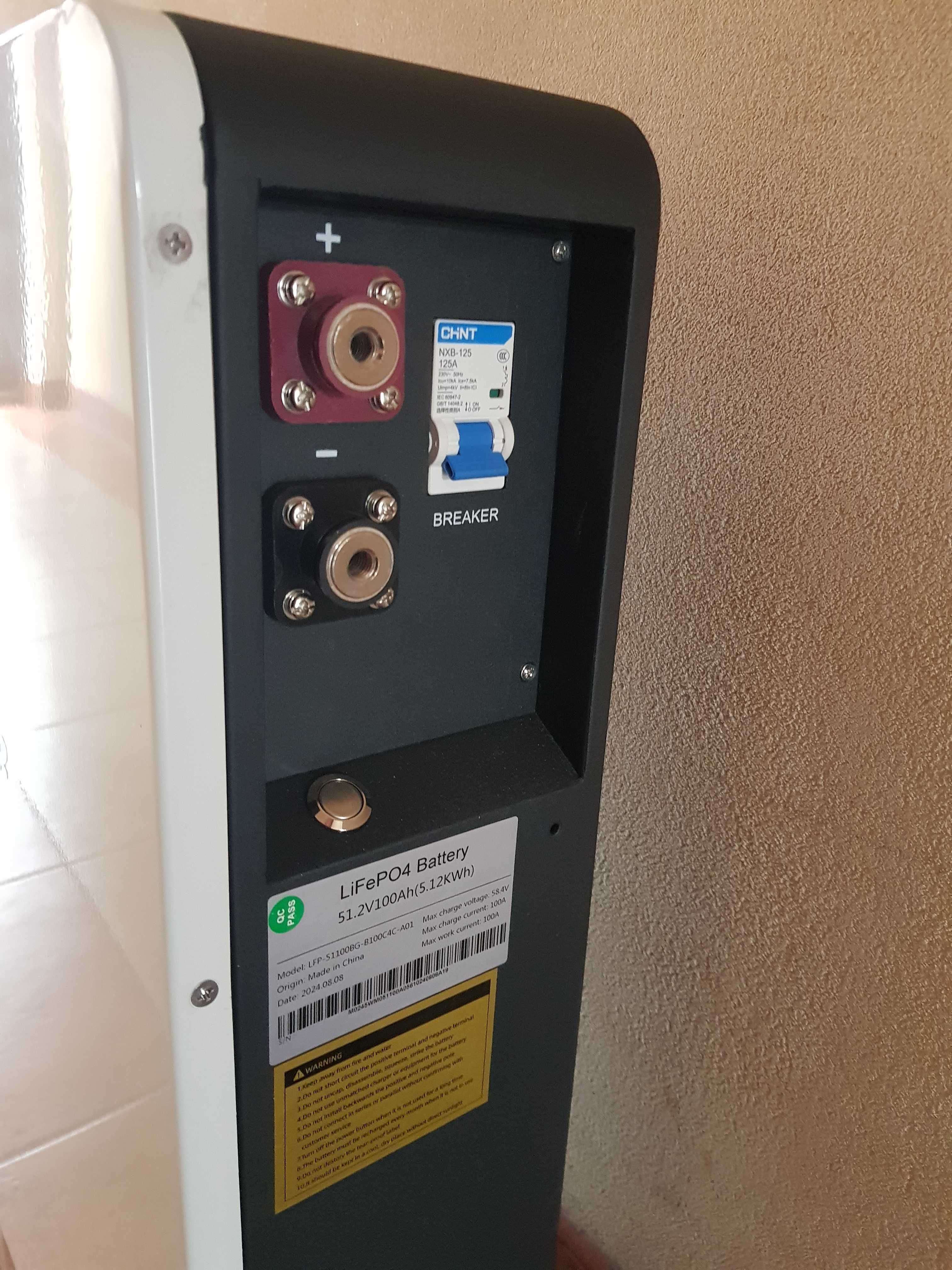 Акумулятор LPW48-100 CSPower (LiFePO4, 51.2В, 100Ah, 5120Wh)