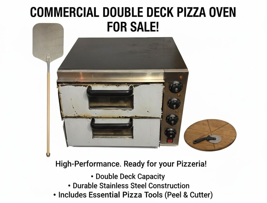 Sprzedam dwupoziomowy piec do pizzy Commercini!