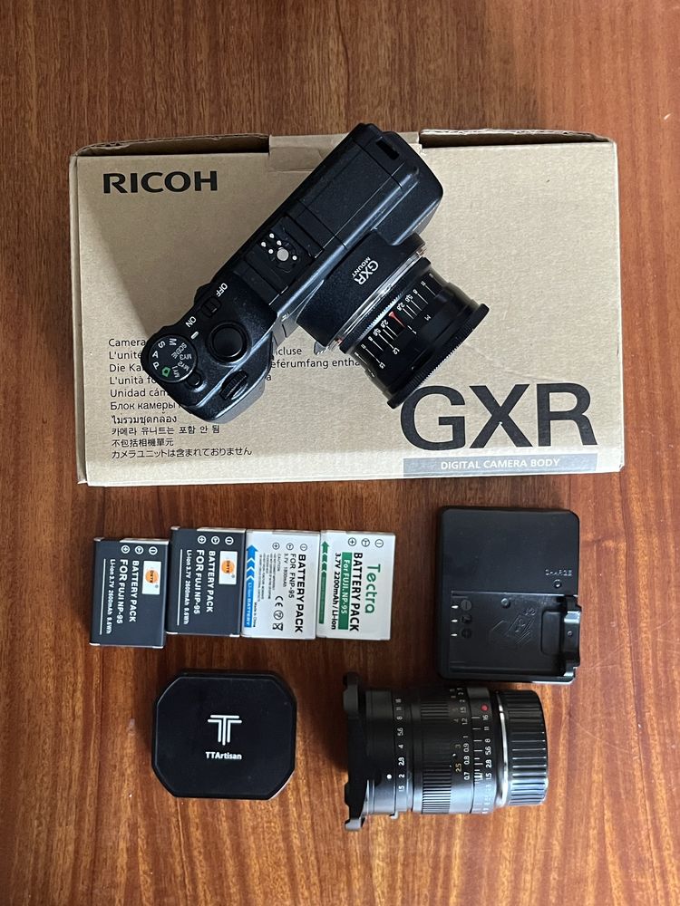 Ricoh GXR Leica M байонет A12 модуль