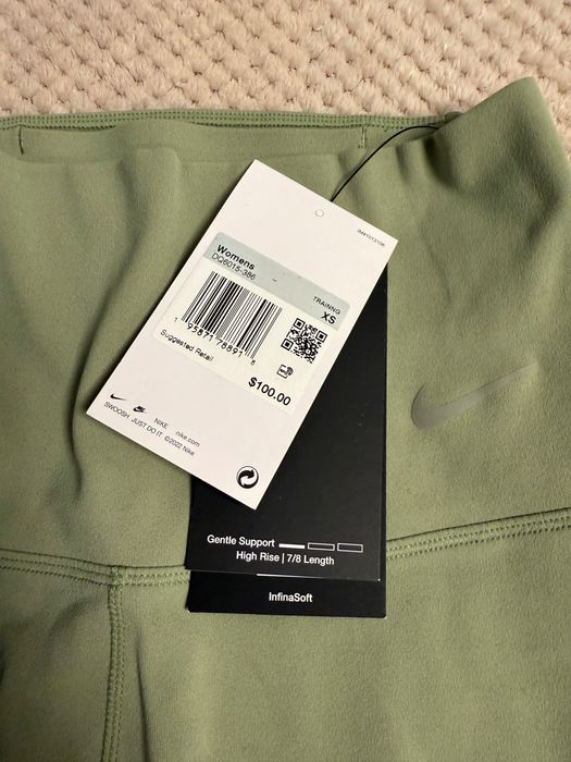 Нові легінси Nike Zenvy Olive розмір XS