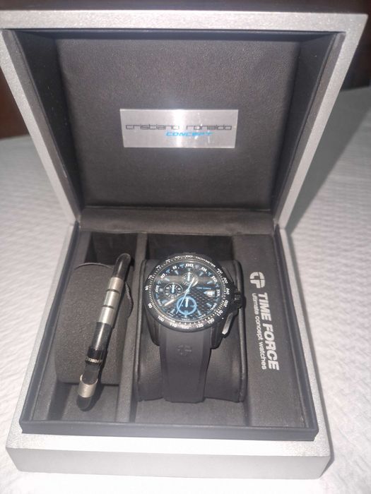 Relogio e pulseira time force Cristiano Ronaldo