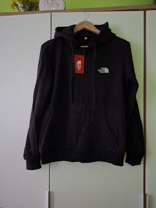 Bluza ocieplana z kapturem rozpinana Unisex