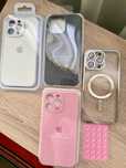 Чехол та скло на iphone 15 pro max