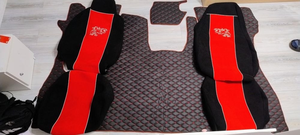 Podłoga + pokrowce na fotele SCANIA S