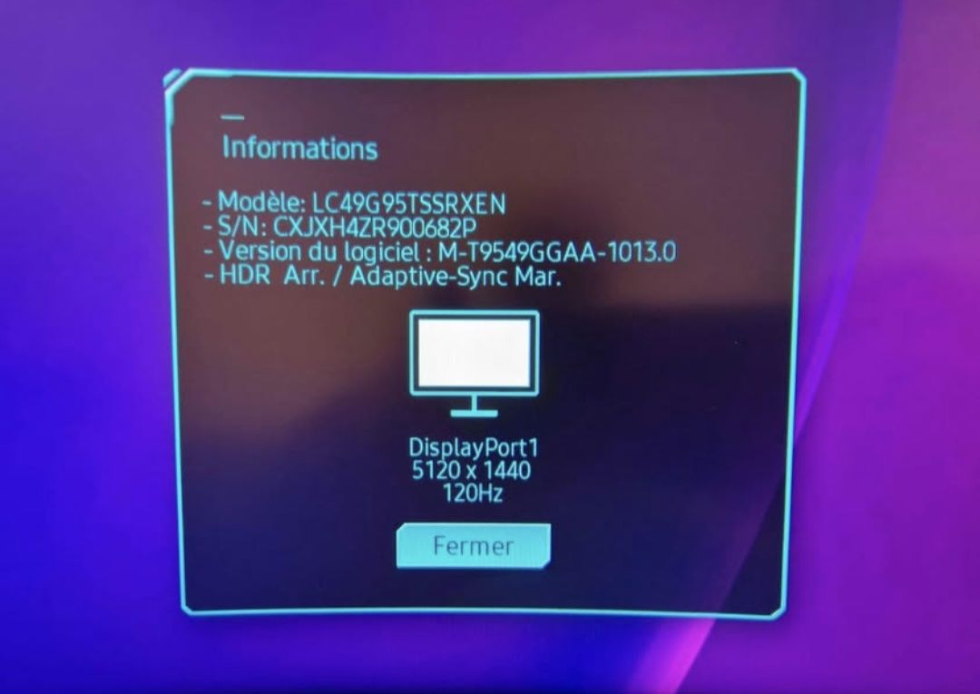 Samsung Odyssey G9, 49p