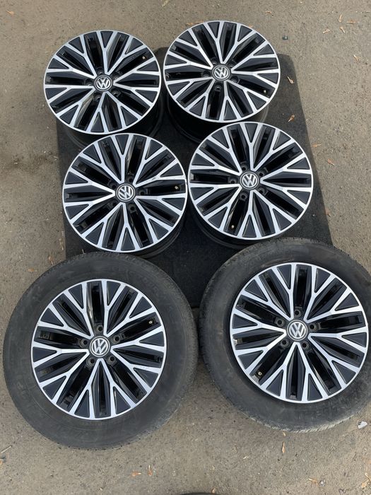 Диски поштучно volkswagen r16 5*112 jetta mk7 оригинал разборка