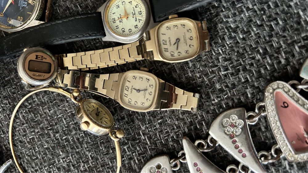 stare zegarki rozne zamienie  prl antyk starocie wykopki casio