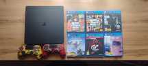 Ігрова консоль PlayStation®4  +6 дисків і 2 джойстики