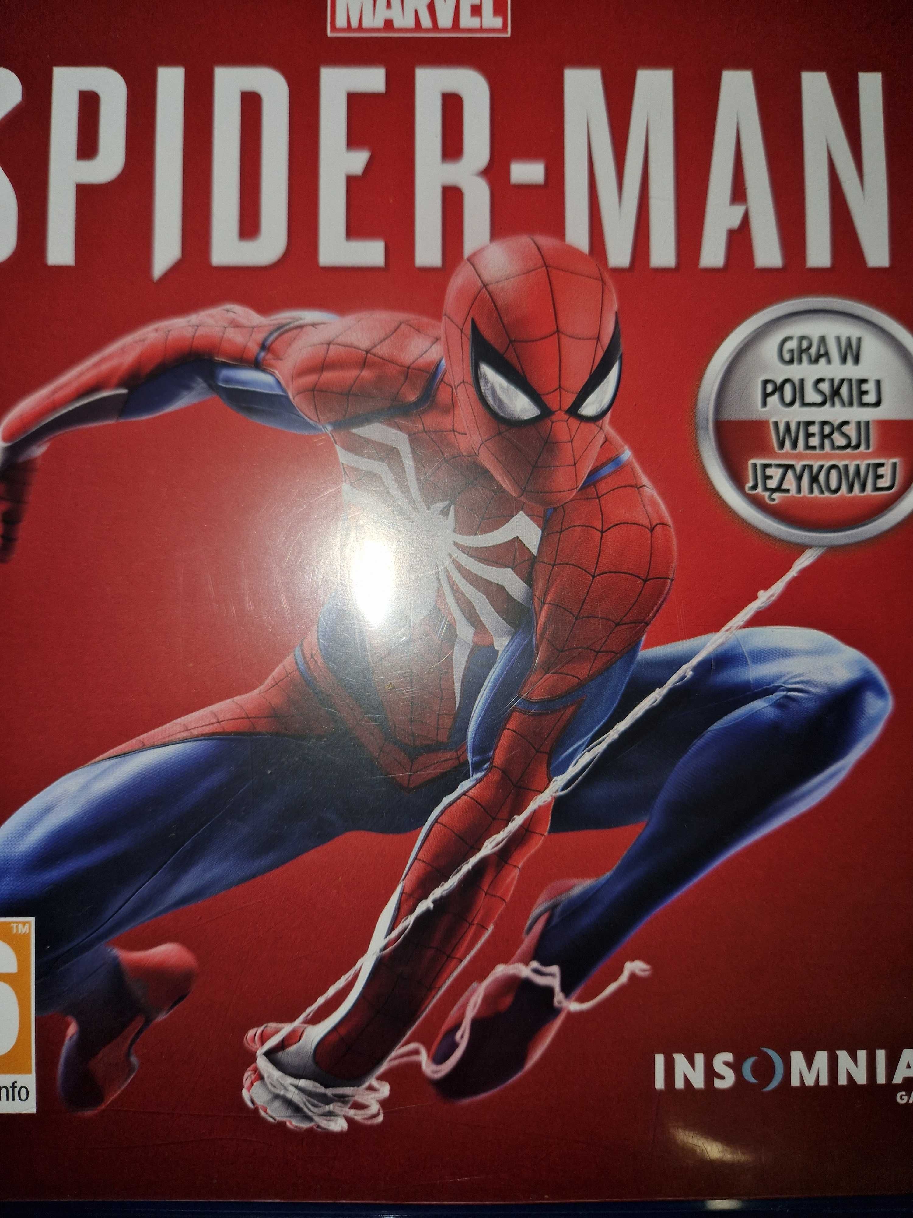 Spider-Man gra na PS4
