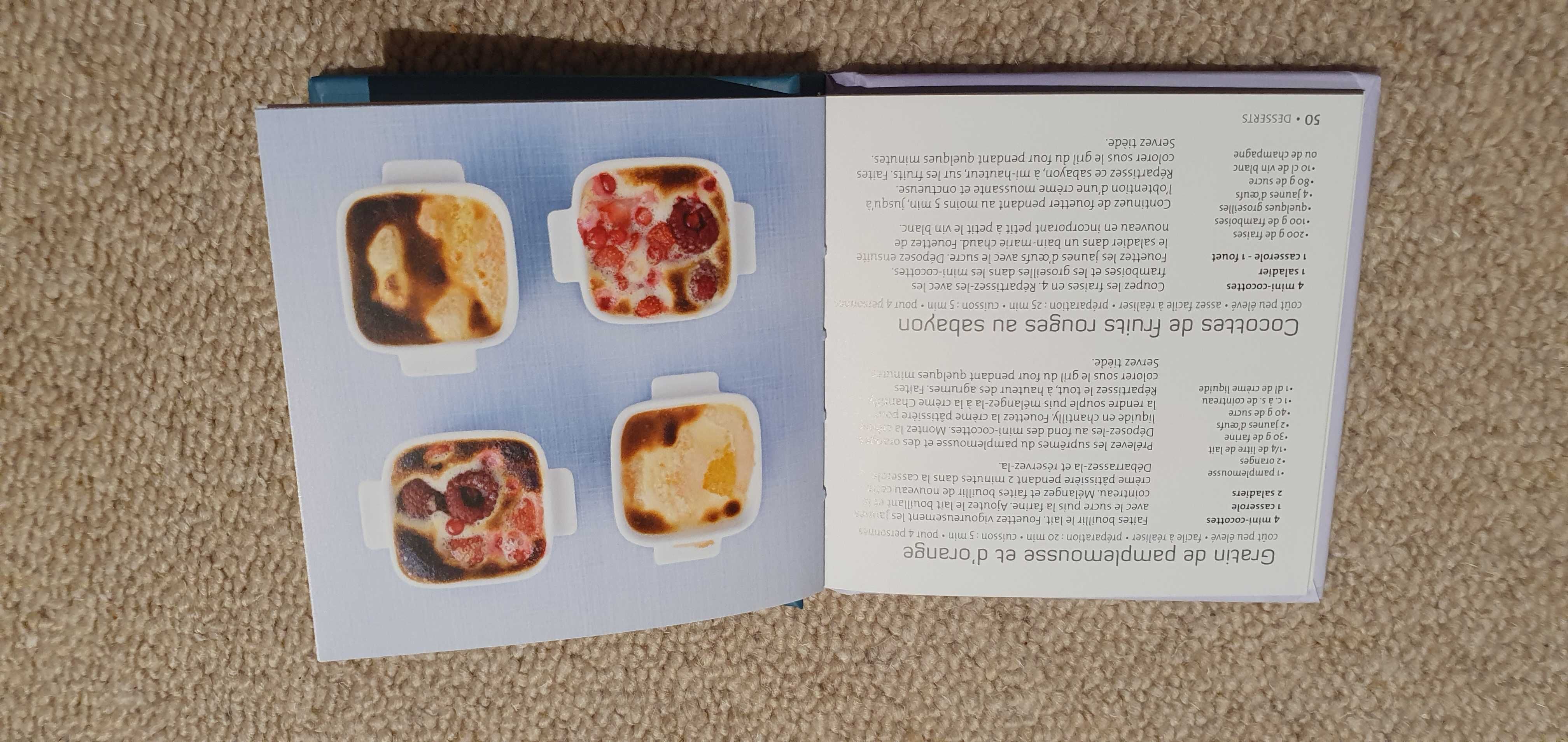"Mini-cocottes", Kuchnia francuska, książka kucharska, przepisy