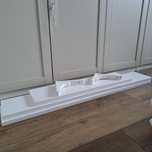 Półki ścienne ikea Bergshult 80x20cm i 120x20cm