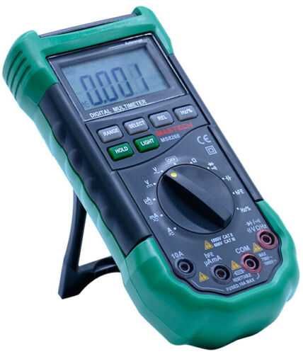 Mastech Multímetro Digital, LCD 3/4 Autoranging AC / DC / UF / Hz