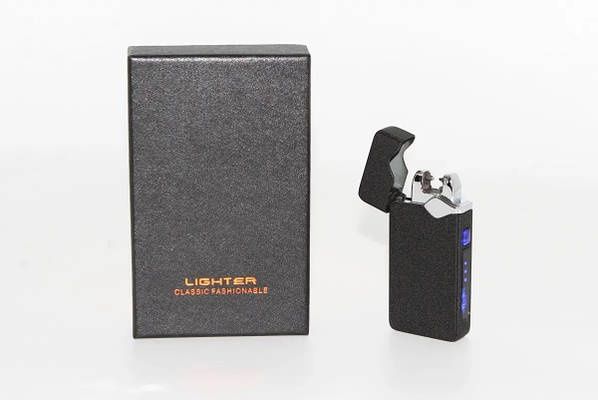 Электроимпульсная USB-315 зажигалка Lighter ZGP-23 в подарочной упаков