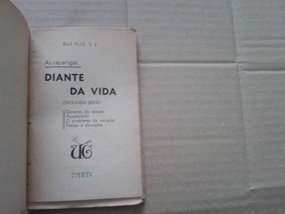 Às raparigas diante da vida 1ª e 2ª série