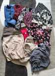 Lote de roupa de mulher com 12 peças (ler descrição)