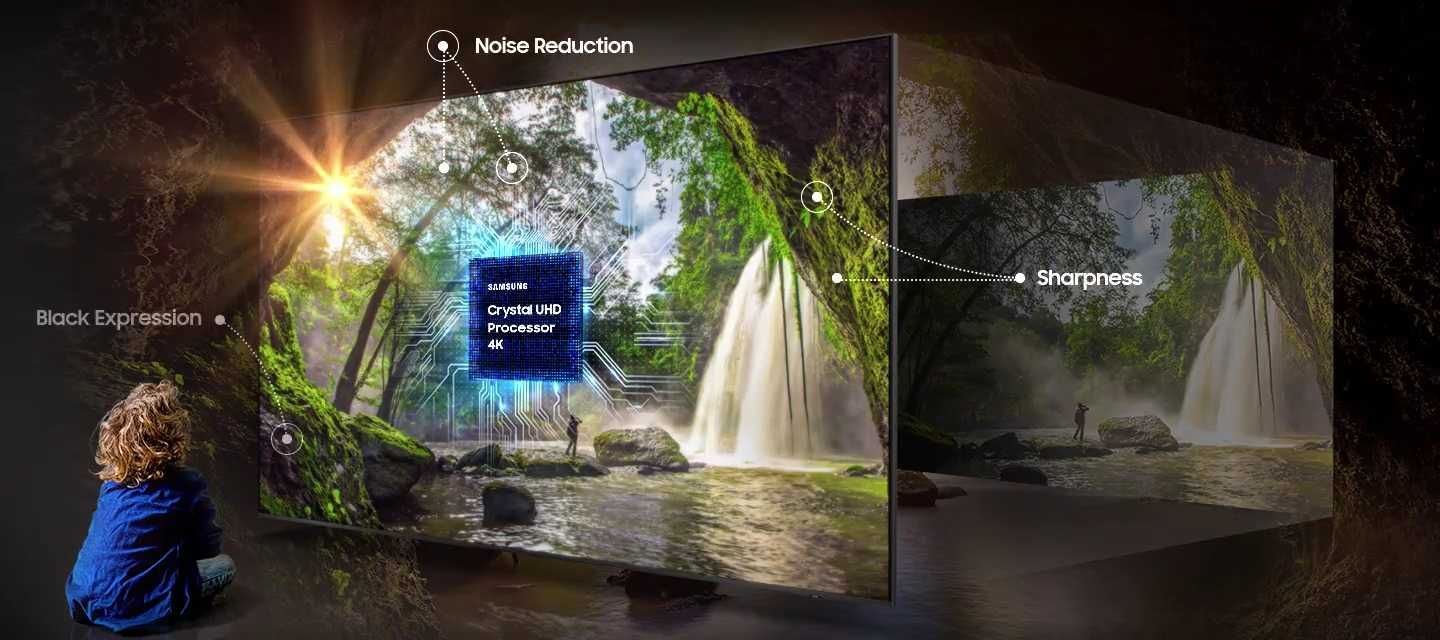 Nowy Samsung 98 cali 4K UHD 120Hz hdr Smart WIFI DVB-T2 gw24m FV23%