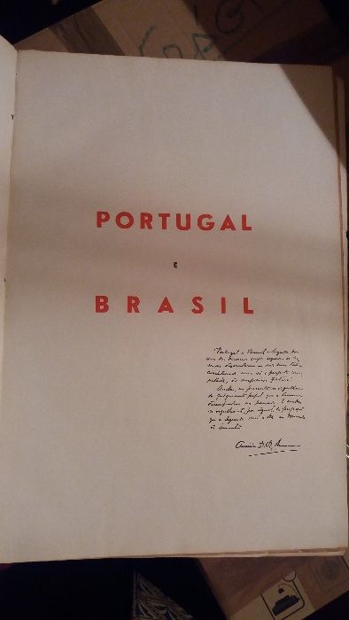 Livro "Flashes Luso-Brasileiros" de 1962