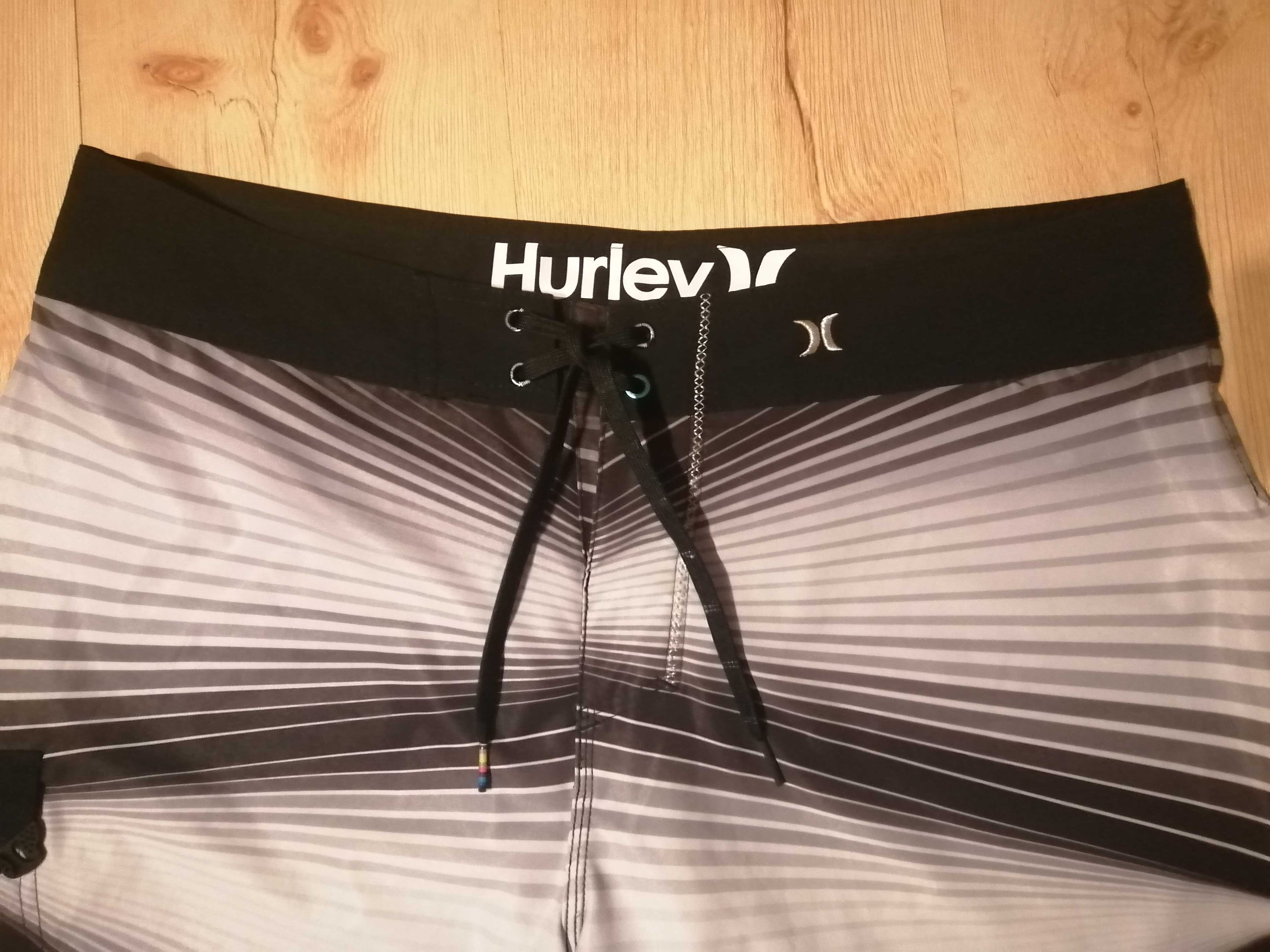 Hurley-cienkie,krótkie spodenki męskie,szorty sportowe r.XXL\176 cm