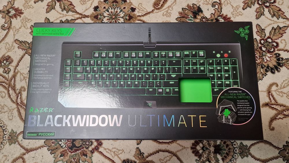 механічна клавіатура Razer Blackwidow Ultimate