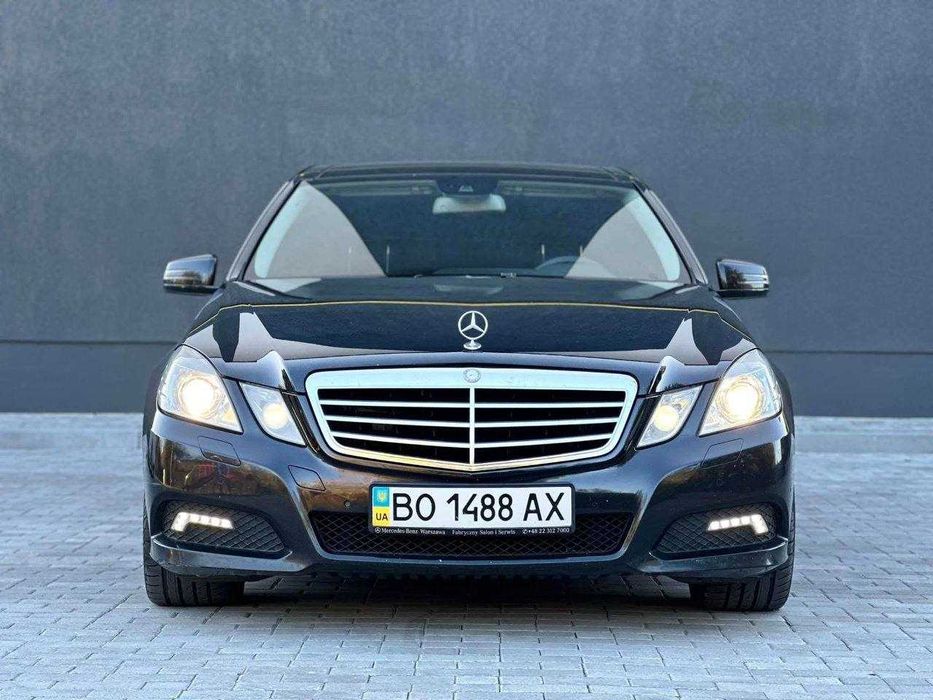 Ідеальний Mercedes-Benz E-Class 2009 W212. 3.0 V6 - авто вашої мрії