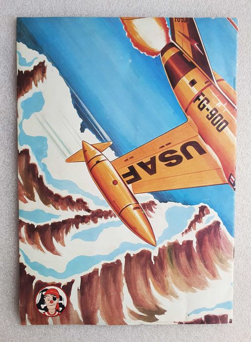 Caderneta Completa "AVIÕES A JACTO" Pastilhas Pirata ~ 1973/76 ~ RARA