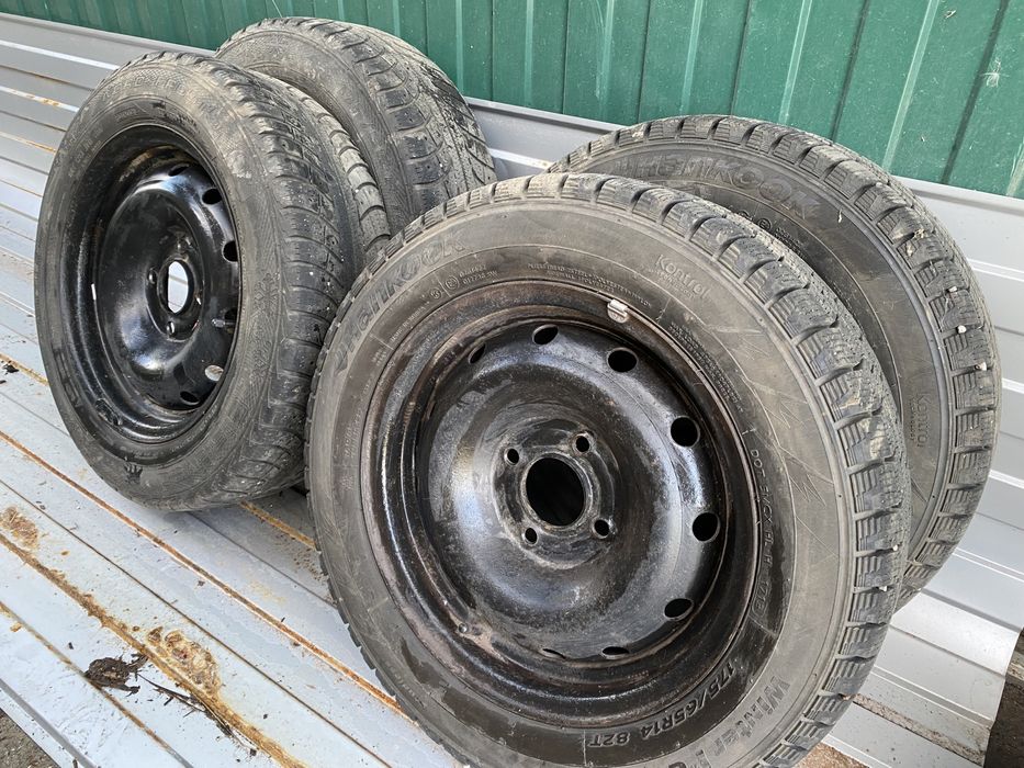 Продам комплект резина р 14 на штампах