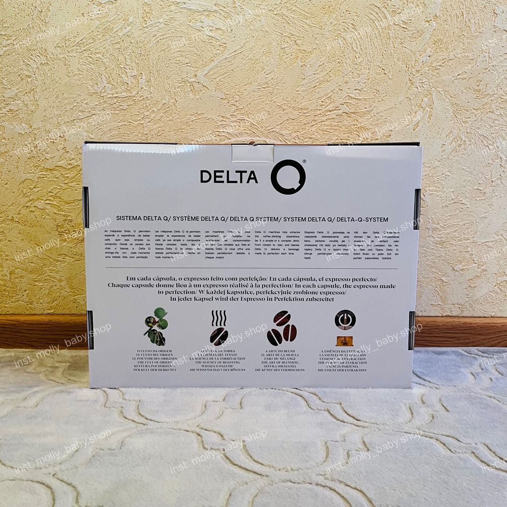 Кавоварка капсульна без капучинатора Delta Q Mini Qool 19 bar