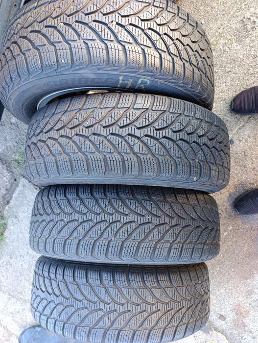 Opony zimowe Bridgestone bardzo ładny komplet z Niemiec 2022 r