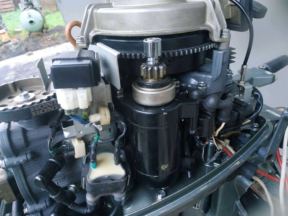 Silnik zaburtowy HONDA 9.9 KM 4suw rumpel stopa L