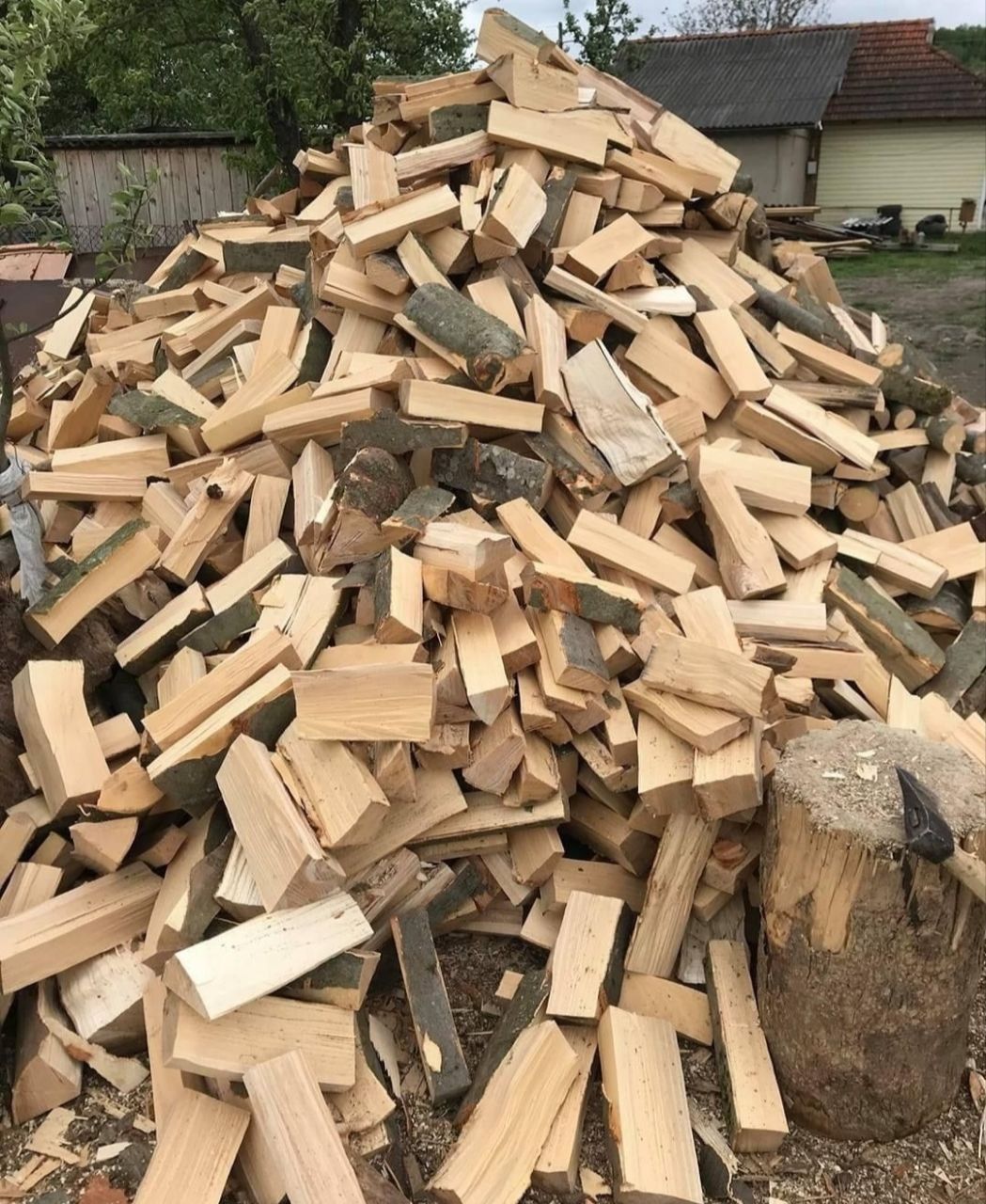 ДУБОВІ дрова 10 тис. МІНІМАЛЬНА ЦІНА!  Буча. 5/10/15/26 ск/м