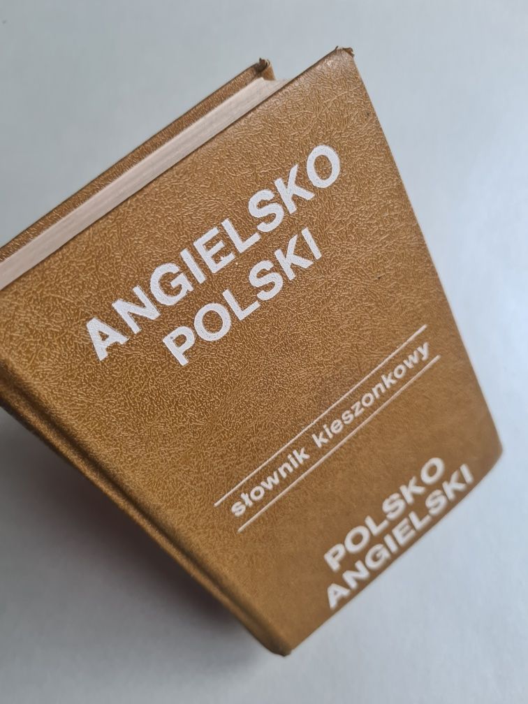 Słownik kieszonkowy - Angielsko-polski, Polsko-angielski