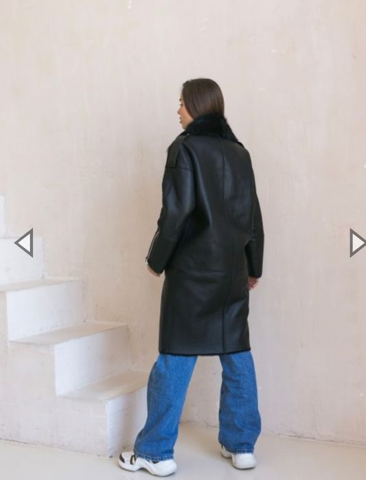 Дубленка / дублянка авіатор размер s