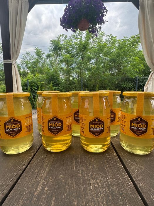 Miód wielokwiatowy, lipowo-faceliowy, pylek pszczeli