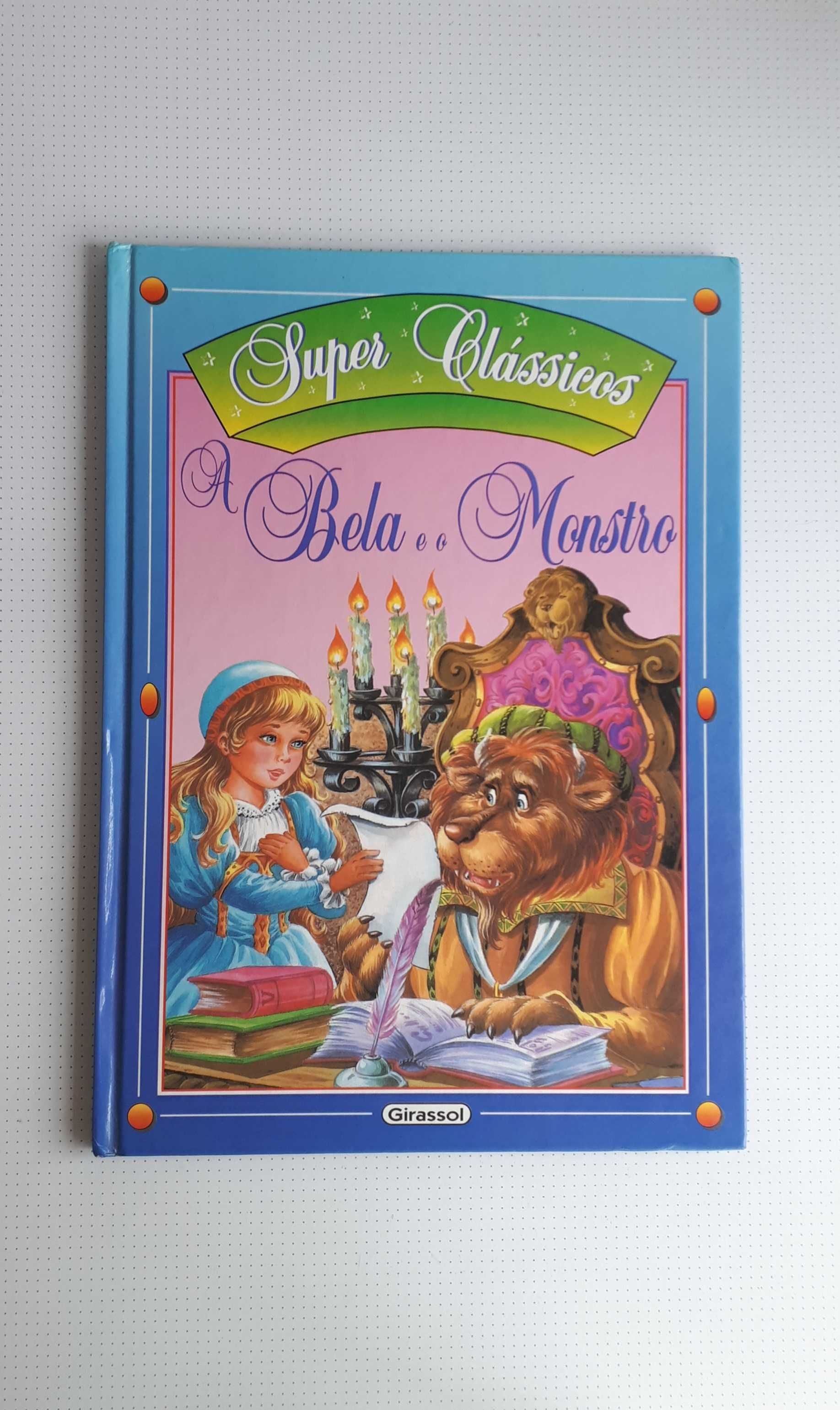 Livro "A Bela e o Monstro" como Novo