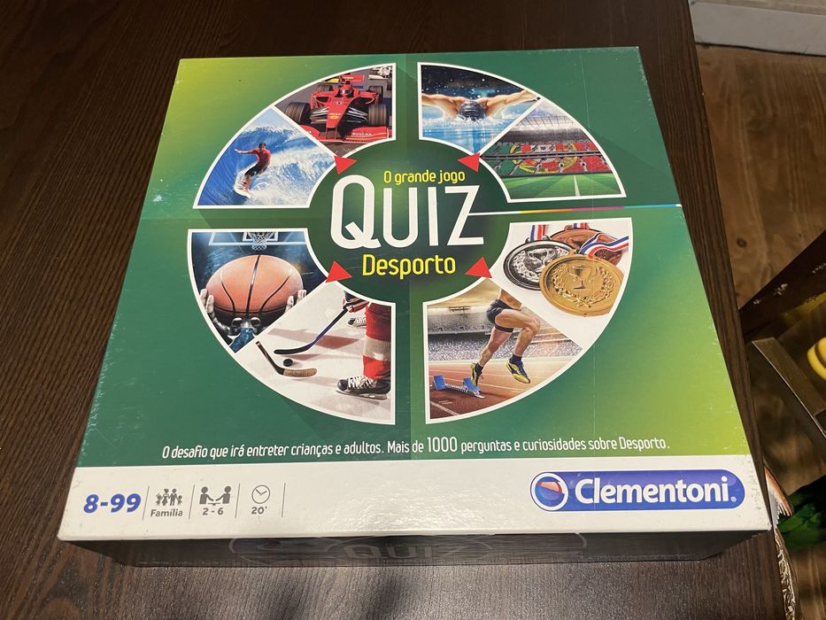 Jogo de Tabuleiro - Quiz Desporto